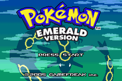 Pokemon Expert Emerald (Ver. 1.42) Title Screen